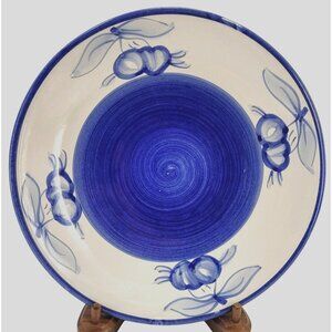 Williams Sonoma Assorted Fruits Made In Italy Salad Plate, 8 1/2" Diameter